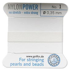 Nylon Thread Thread Nylon White #1 2Yrds