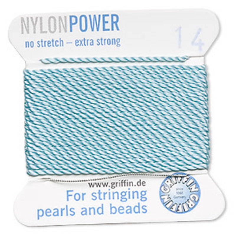 Nylon Thread Thread Nylon Turquoise #14 2Yrds