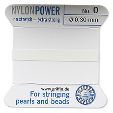 Nylon Thread Thread Nylon White #0 2Yrds
