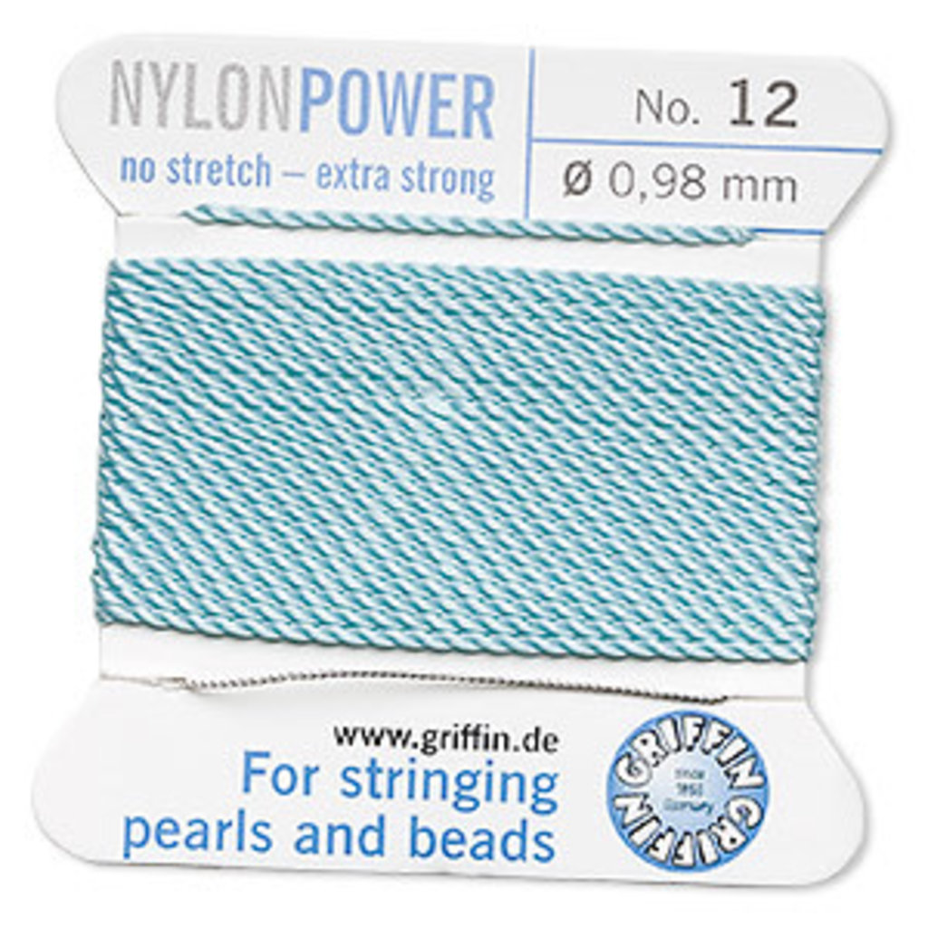 Nylon Thread Thread Nylon Turquoise #12 2Yrds