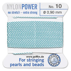 Nylon Thread Thread Nylon Turquoise #10 2Yrd