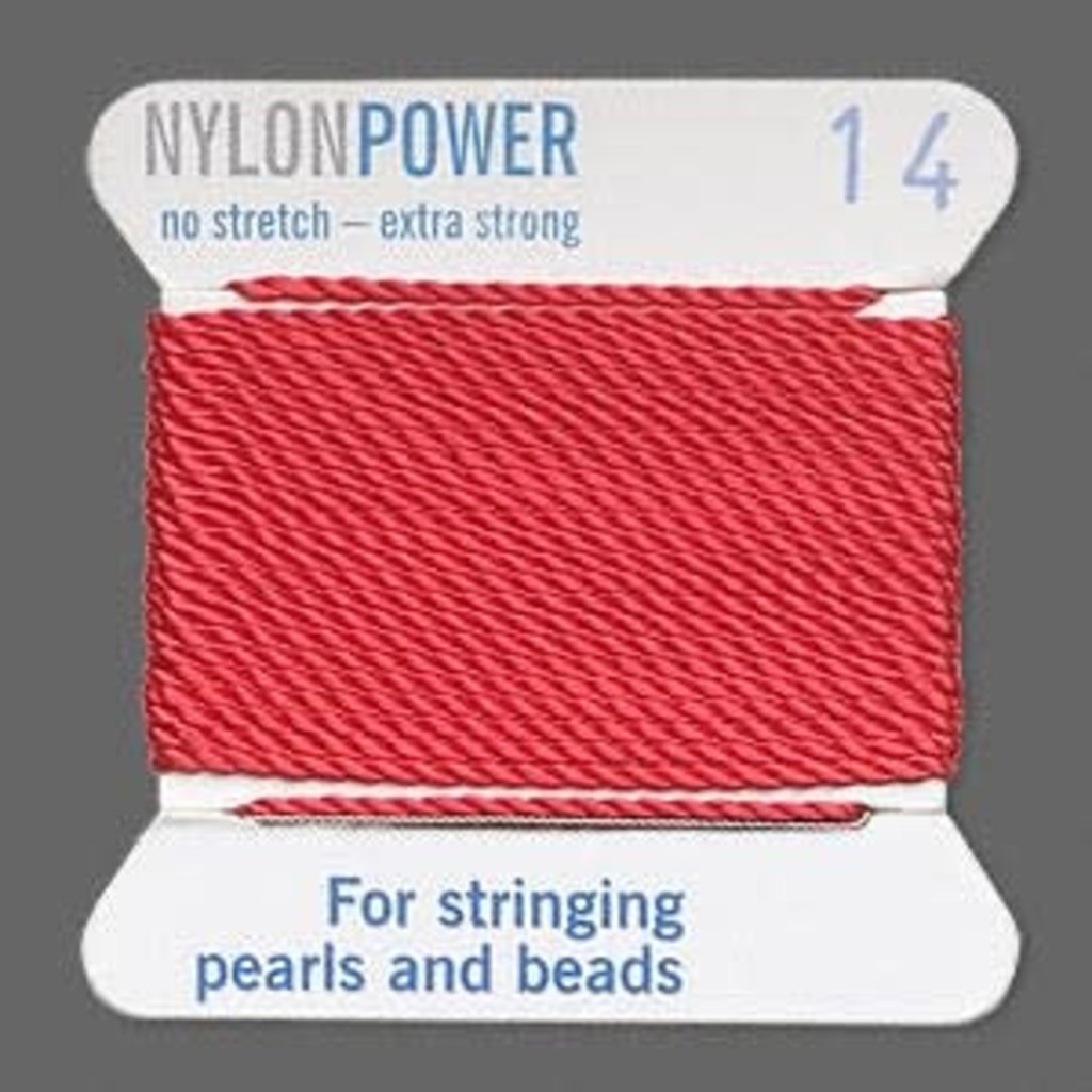 Nylon Thread Thread Nylon Red #14 2Yrds