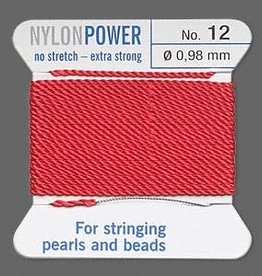 Nylon Thread Thread Nylon Red #12 2Yd