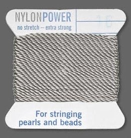 Nylon Thread Thread Nylon Grey #16 2Yd