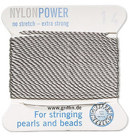 Nylon Thread Thread Nylon Grey #14 2Yd