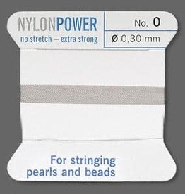 Nylon Thread Thread Nylon Grey #0 2Yrds