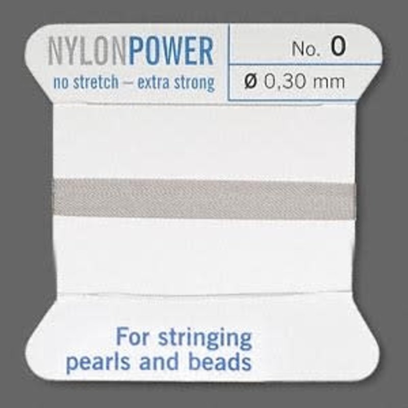 Nylon Thread Thread Nylon Grey #0 2Yrds