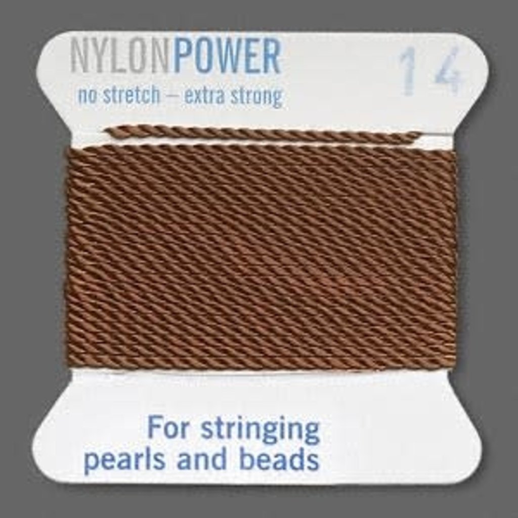 Nylon Thread Thread Nylon Brown #14 2Yrds