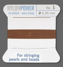 Nylon Thread Thread Nylon Brown #1 2Yrds