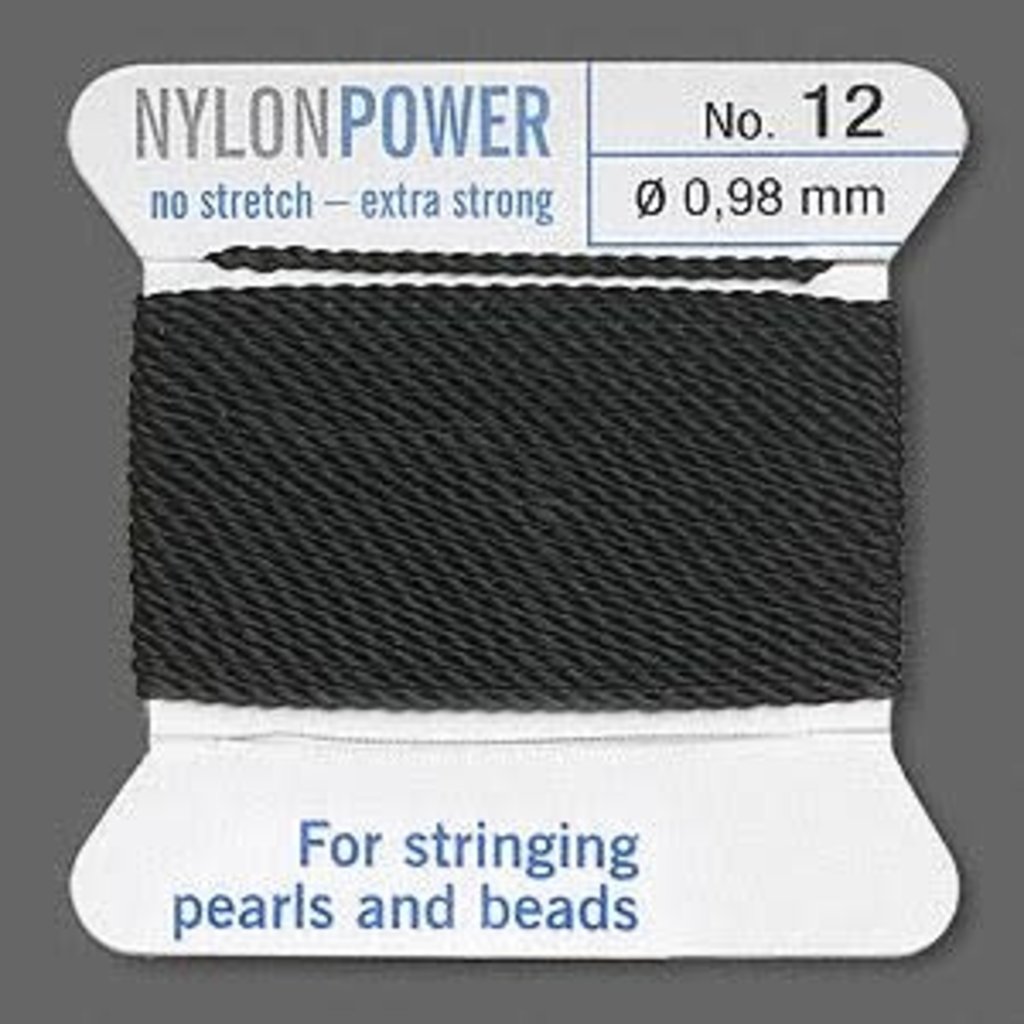 Nylon Thread Thread Nylon Black #12 2Yrds