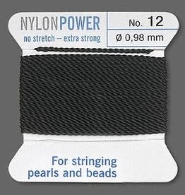 Nylon Thread Thread Nylon Black #12 2Yrds