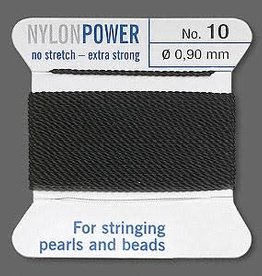 Nylon Thread Thread Nylon Black #10 2Yrds
