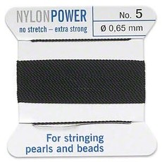 Nylon Thread Thread Nylon Black #5 2Yrds