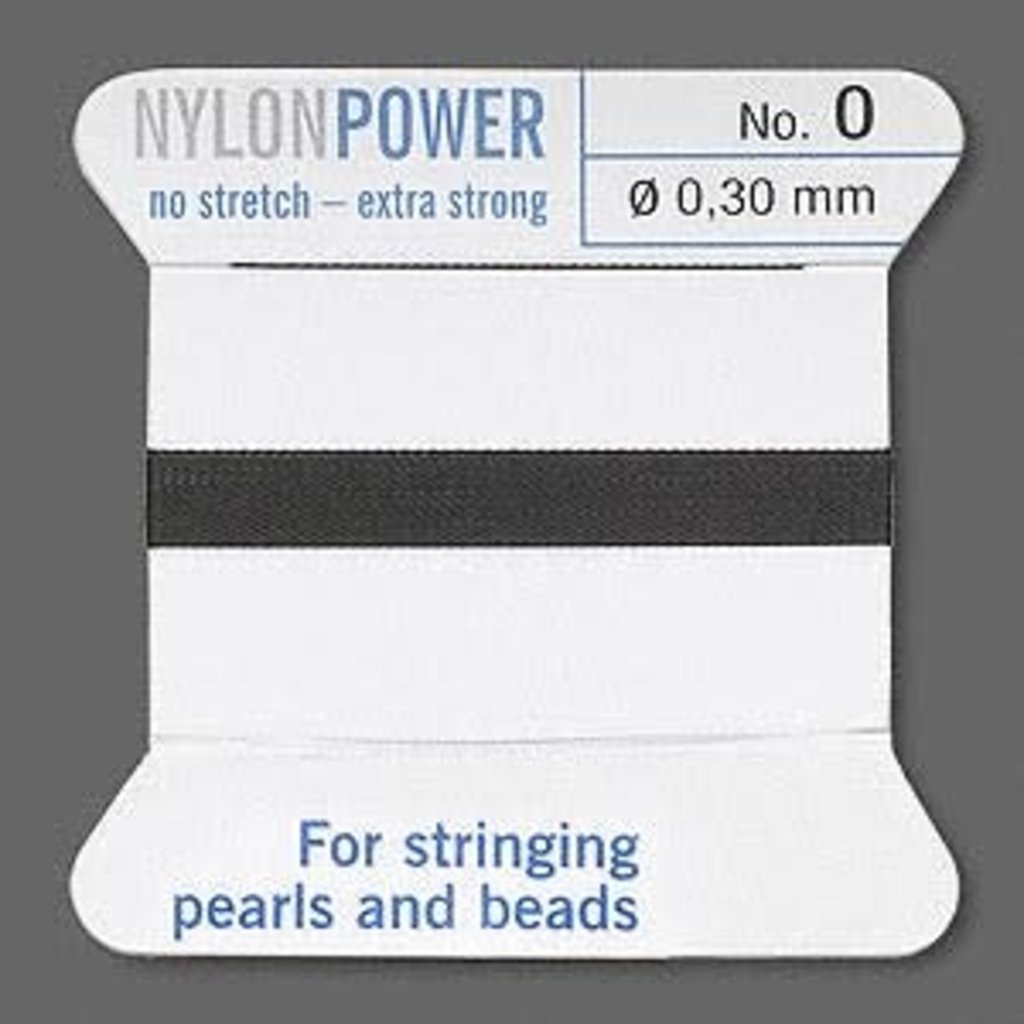 Nylon Thread Thread Nylon Black #0 2Yrds