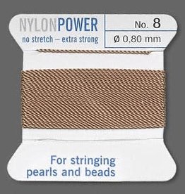 Nylon Thread Thread Nylon Beige #8 2Yrds
