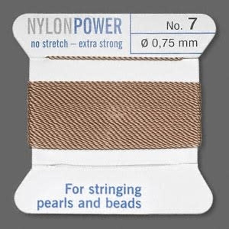 Nylon Thread Thread Nylon Beige #7 2Yrds