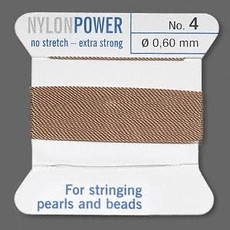 Nylon Thread Thread Nylon Beige #4 2Yrds