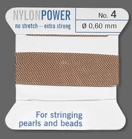 Nylon Thread Thread Nylon Beige #4 2Yrds