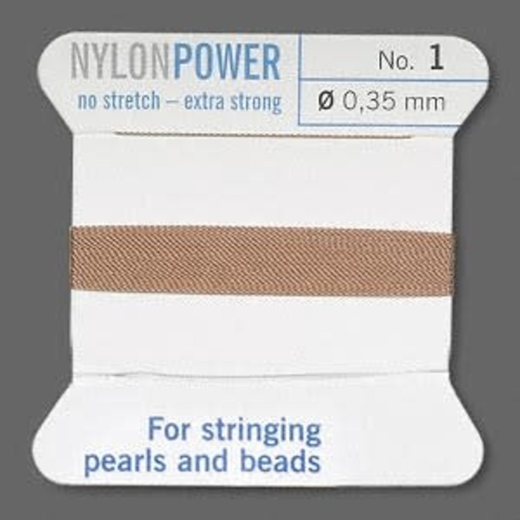 Nylon Thread Thread Nylon Beige #1 2Yrds