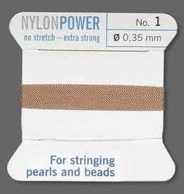 Nylon Thread Thread Nylon Beige #1 2Yrds