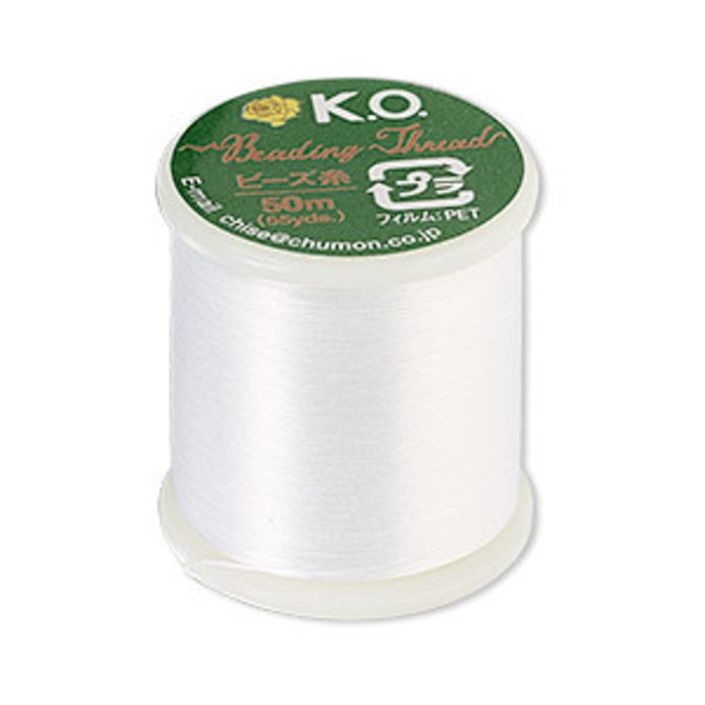 KO Thread KO Thread Nylon White 55Yd 0.15mm diameter