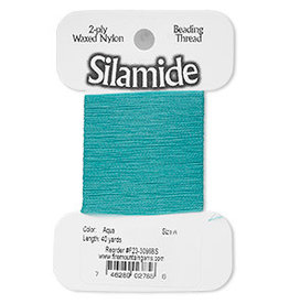 Silamide Silamide Thread Aqua 40Yd