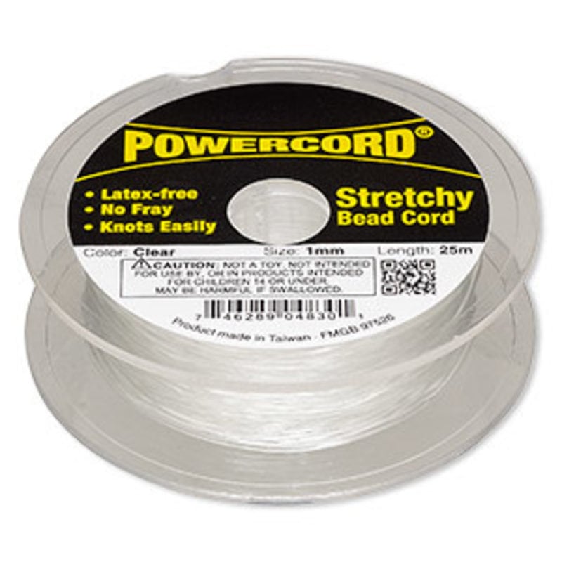 Powercord Powercord Clear 1Mm 25Mtrs