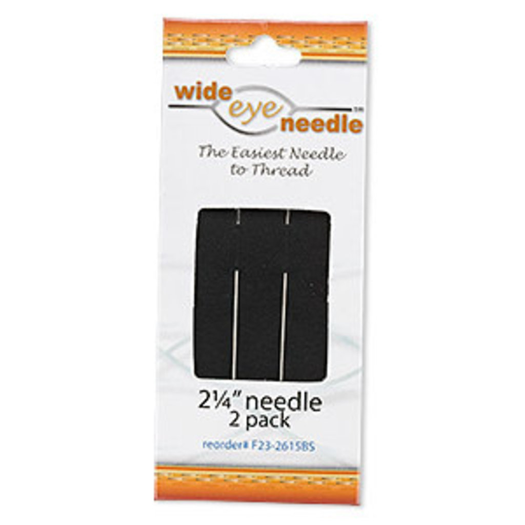 Wide Eye Needle 2.25In Wide Eye#12/2Pc