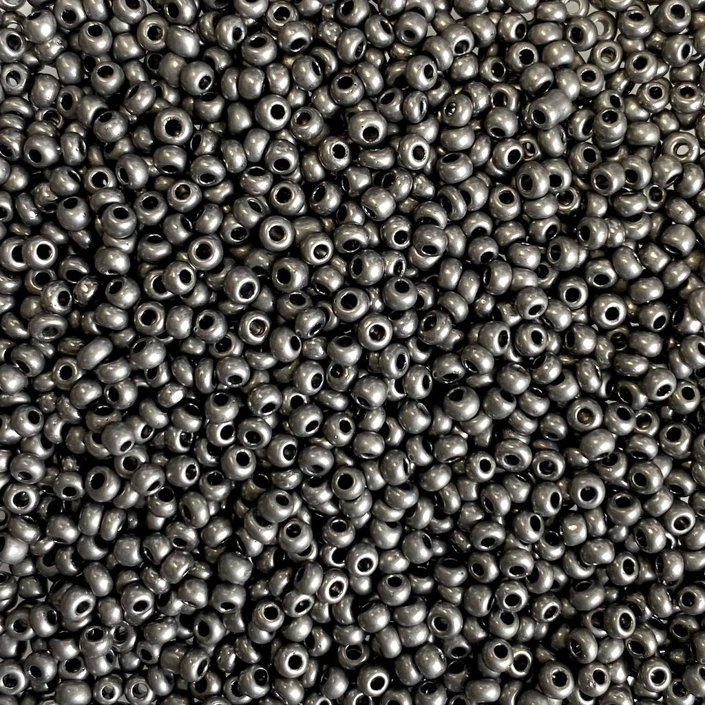 MJB #10  MJB Seed Beads   50gr  pkg  Grey