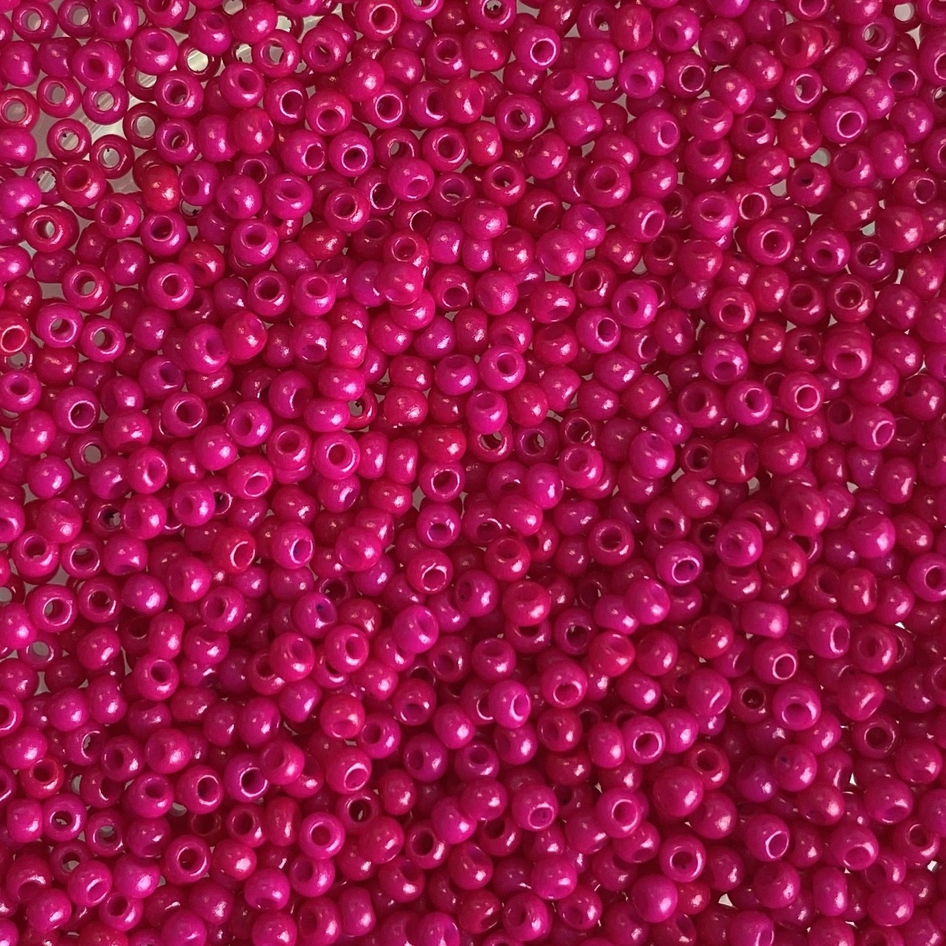 MJB 10 MJB Seed Beads 50gr pkg Fuchsia Bead World Incorporated