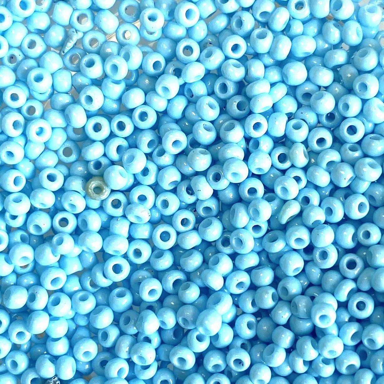 MJB 10 MJB Seed Beads 50gr pkg Sky Blue Bead World Incorporated