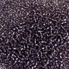 MJB #10  MJB Seed Beads   50gr  pkg  Silver Lined Lavender