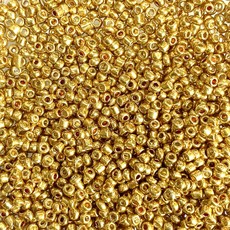MJB #10  MJB Seed Beads   50gr  pkg  Gold