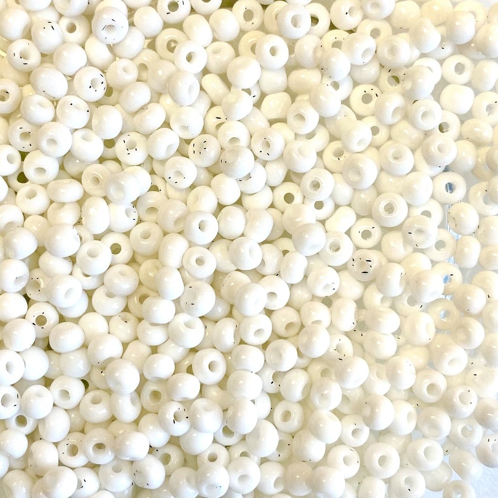 MJB #15  MJB Seed Beads   50gr  pkg  White