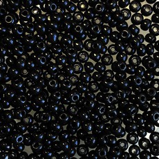 MJB #8  MJB  Seed Beads   50gr  package  Black