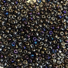 MJB #8  MJB  Seed Beads   50gr  package  Rainbow Grey