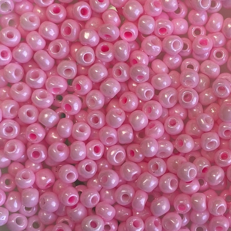 MJB #10  MJB Seed Beads   50gr  pkg  Pink