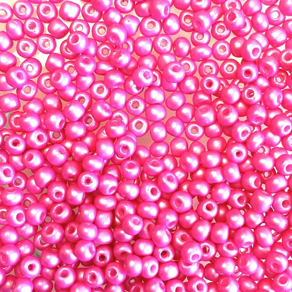 MJB #8  MJB  Seed Beads   50gr  package  Dark Pink