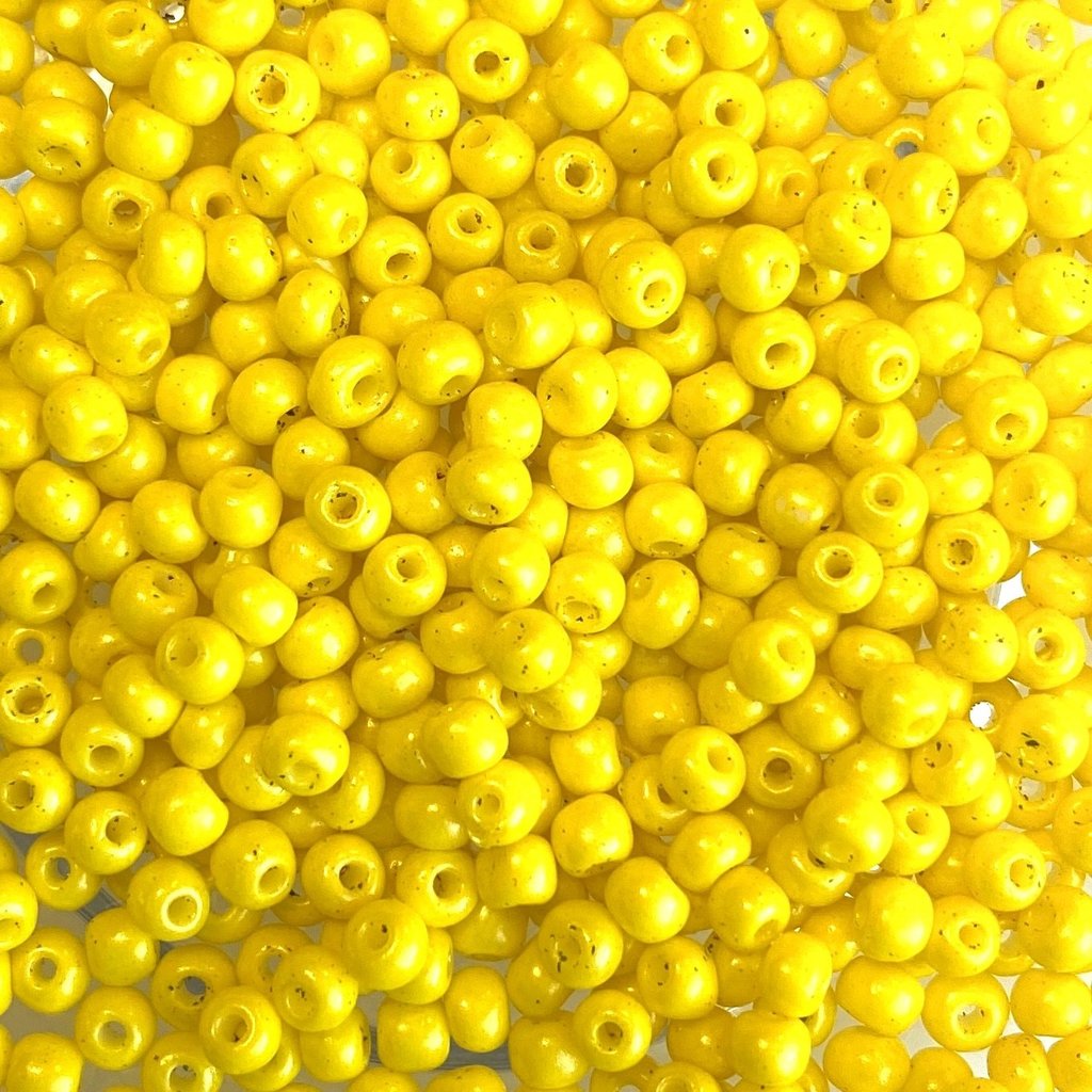 MJB #8  MJB  Seed Beads   50gr  package  Yellow