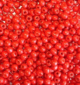 MJB #8  MJB  Seed Beads   50gr  package  Red