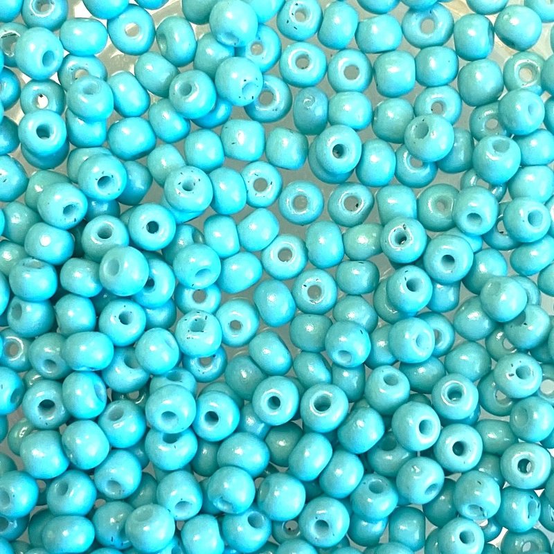 MJB #8  MJB  Seed Beads   50gr  package  Teal