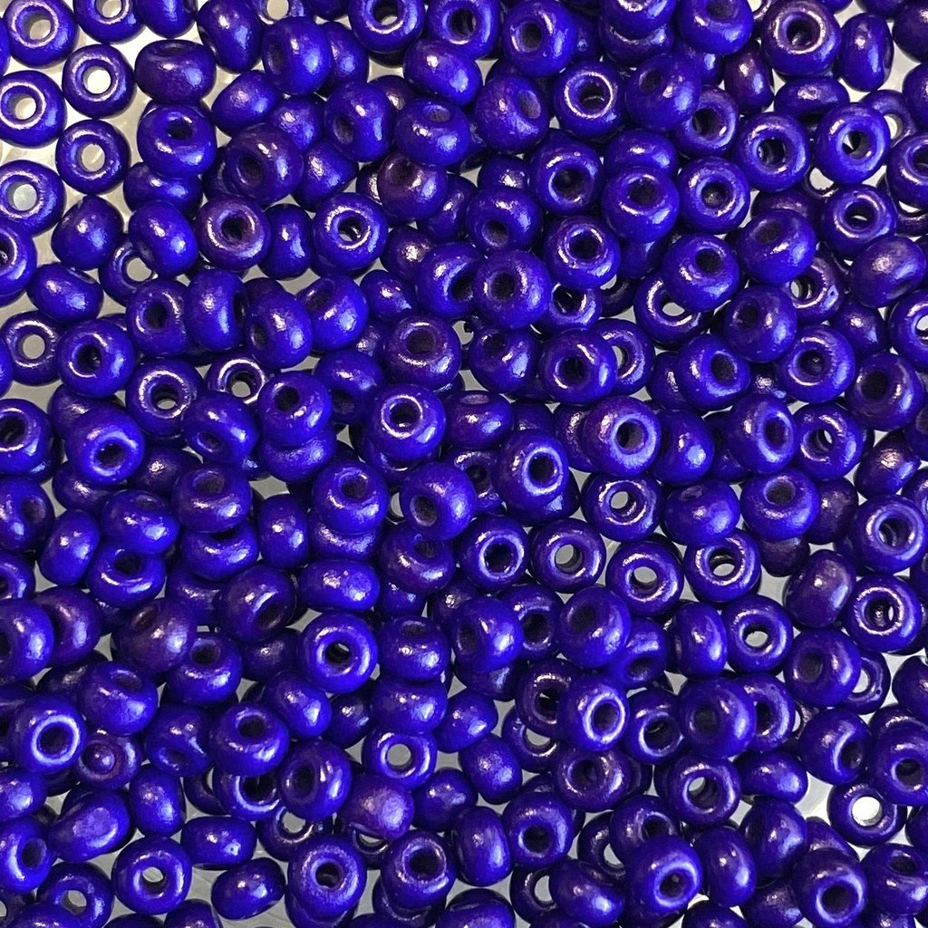 MJB #8  MJB  Seed Beads   50gr  package  Royal Blue