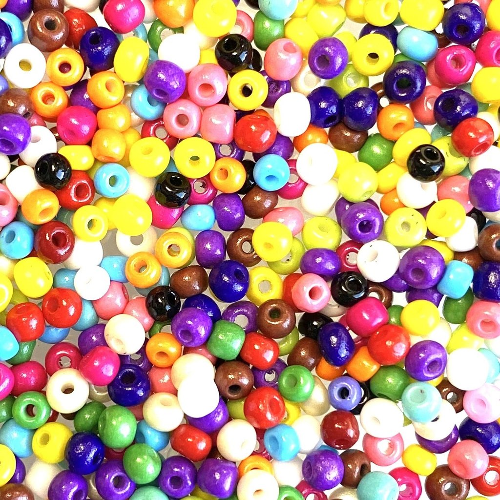 MJB #8  MJB  Seed Beads   50gr  package  Mixed Colors