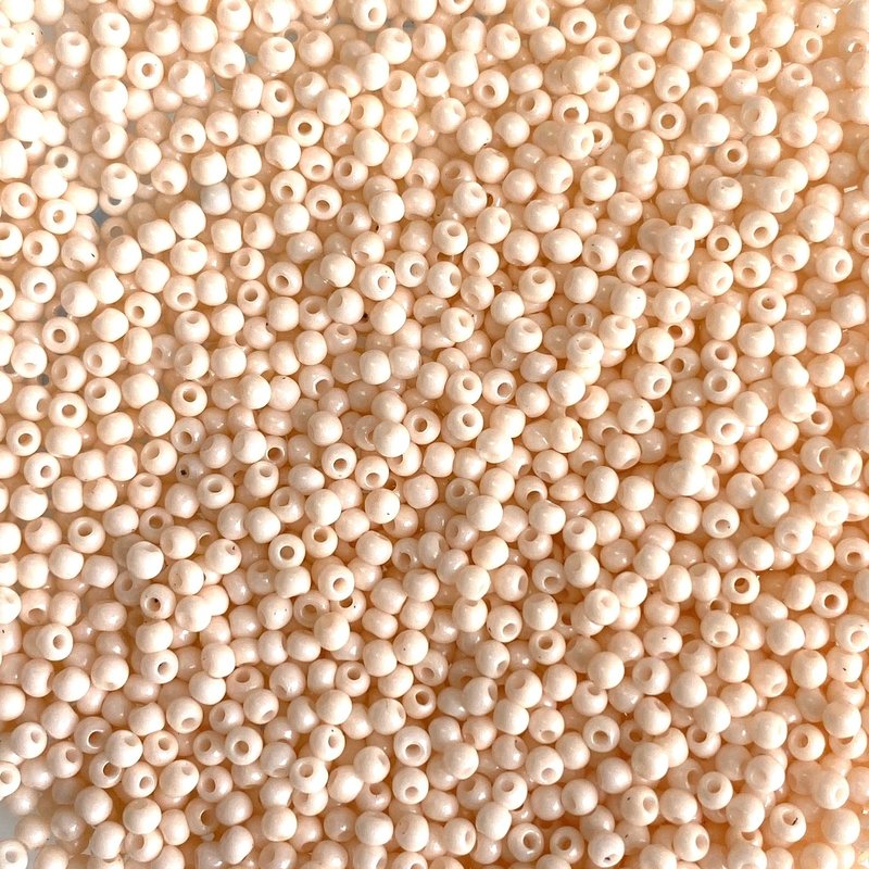 MJB #12  MJB Seed Beads   50gr  pkg  Pastel Peach