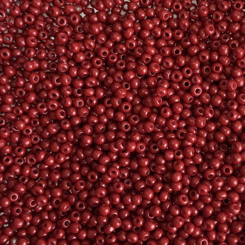 MJB #12  MJB Seed Beads   50gr  pkg  Ruby Red