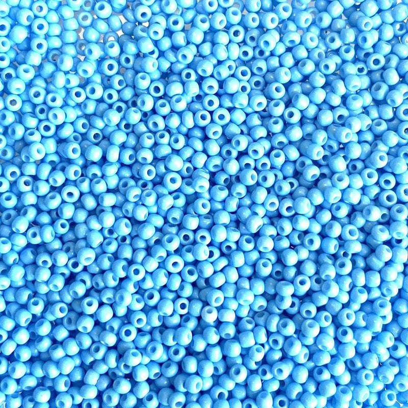 MJB #12  MJB Seed Beads   50gr  pkg Light Blue