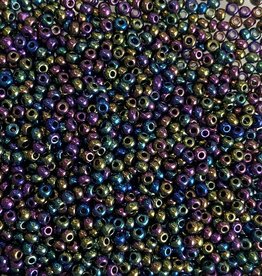 MJB #12  MJB Seed Beads   50gr  pkg  Rainbow Purple