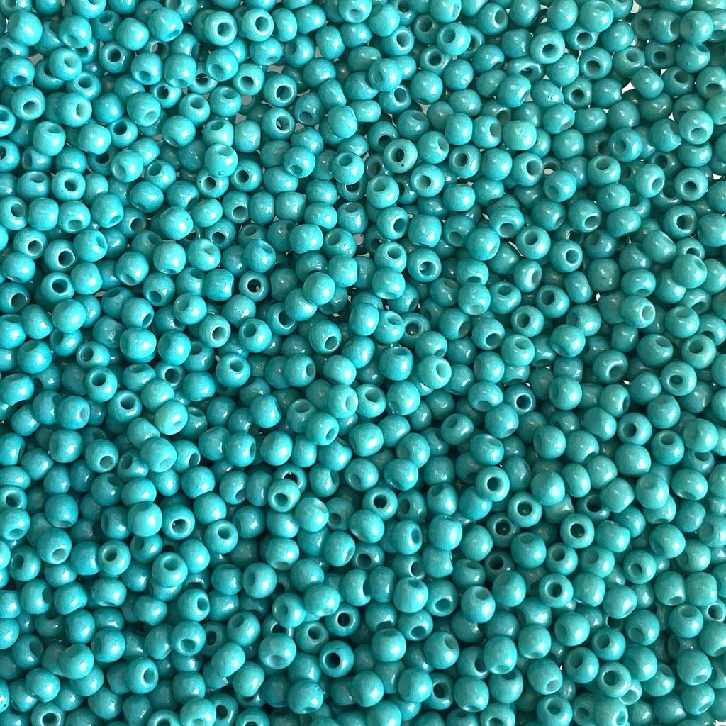 MJB #12  MJB Seed Beads   50gr  pkg  Teal