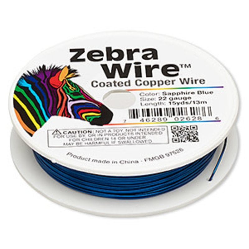 Zebra Wire Zebra Wire Sapphire Blue