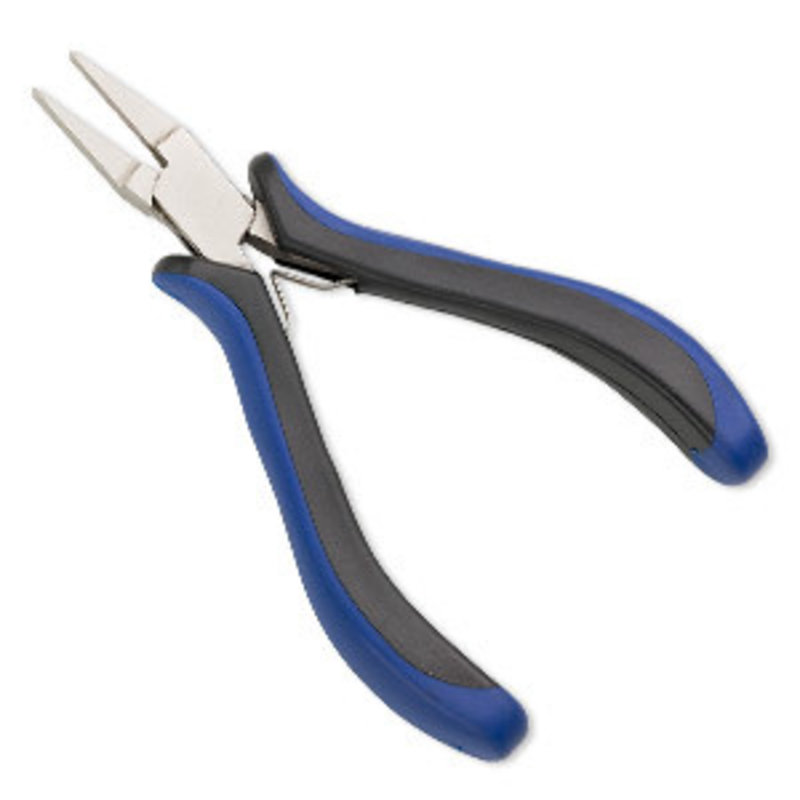 - Plier Needle Flat Nose Steel Bl/Blk 5In